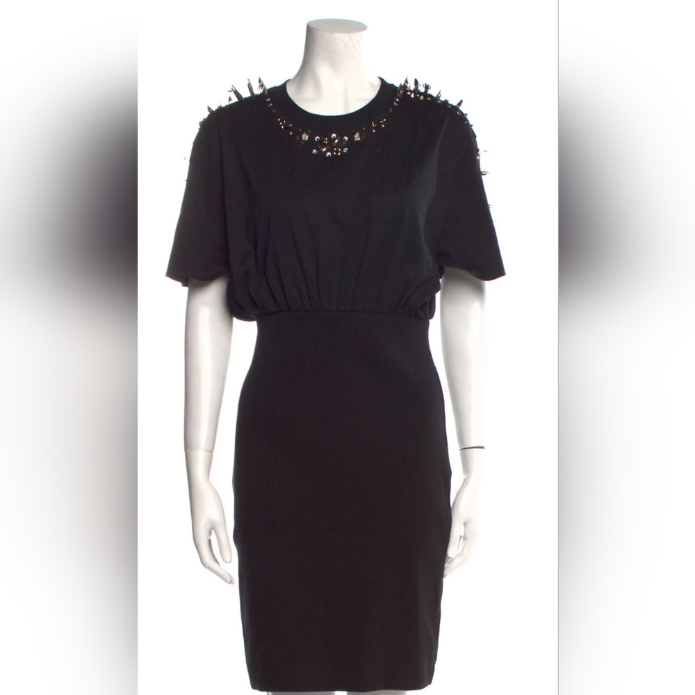 Givenchy black studded dress size small